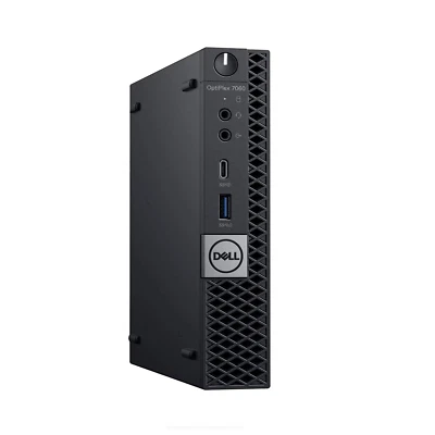Dell OptiPlex 7060 Micro PC Core i7 8th Gen 32GB RAM 1TB SSD Wi-Fi Windows 11 - Image 1 of 4