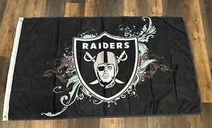Las Vegas Raiders Flag New In Package 3x5 ft Flag Banner - Picture 1 of 2