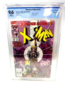 Marvel Comics 1990 Uncanny X-Men #270 CBCS 9.6 X-Tinction Appearance (G) - Picture 1 of 2