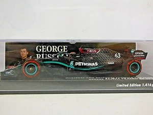 Minichamps escala 1/43 Mercedes-AMG Petronas Fórmula 1 Team W11 Sakhir GP 2020 - Imagen 1 de 2