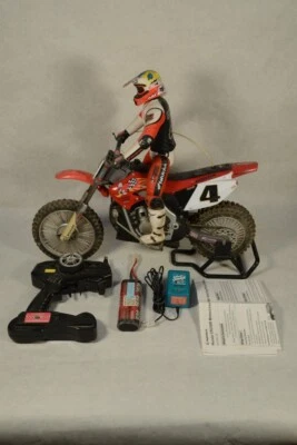 JH1753 RadioShack Ricky Carmichael 1/4 Scale R/C Dirt Bike w/Remote - Image 1 of 4