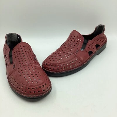 Mocasín de cuero rojo RIEKER Susan 2 para mujer talla EU 41 US 9 Foto 1 de 4