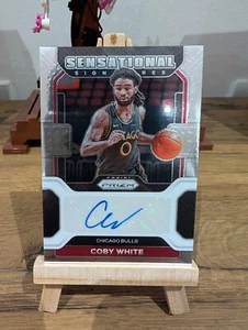 2021-22 Panini Prizm Coby White Sensational Signatures #SS-CBW Auto Autograph - Bild 1 von 2