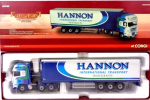 Corgi DAF XF105 Fridge Container Hannon Truck Lorry Boxed 1/50 CC14107 - Picture 1 of 2
