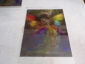 Exquisito sello térmico de ángel y mariposa de hierro - Imagen 1 de 4