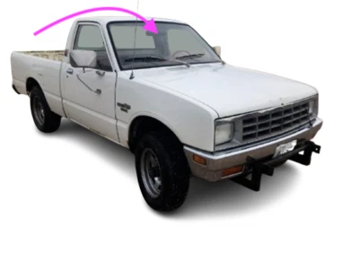 Se adapta a: camioneta Isuzu y Chevrolet LUV 1981-1987 2 puertas cabina estándar parabrisas Foto 1 de 4