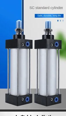 Standard cylinder small pneumatic large thrust cylinder SC50X63X80X100X125X160 - Image 1 of 4