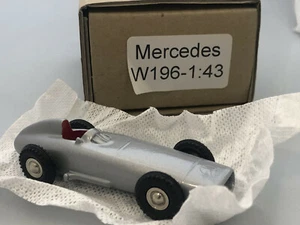 🔴 Möbius Berlin Mercedes W196 Racer Diecast 1:43 Silver NIB ne Märklin NOS - Picture 1 of 4
