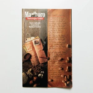 Vintage Marlboro Chuckwagon Cooking 12 Recipe Pamphlet - Bild 1 von 4