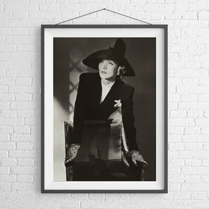 HORST PHOTOGRAPHY - MARLENE DIETRICH POSTER PICTURE PRINT Size A5 to A0 **NEW** - Bild 1 von 14
