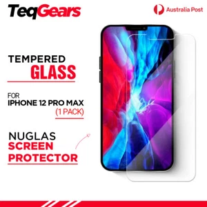 Nuglas Tempered Glass Screen Protector For iPhone 12 Pro Max - Picture 1 of 3