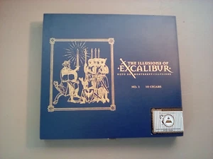 Caja de cigarros de madera The Illusione Excalibur No.1 - Imagen 1 de 6