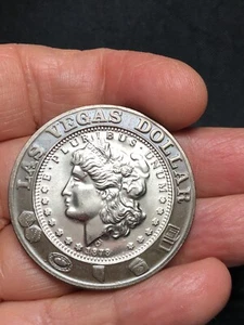1878 Morgan Las Vegas Dollar Token - Capitola del Mondo dello Spettacolo - Foto 1 di 4