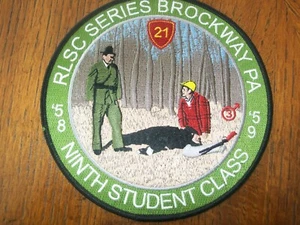 R0SS LEFFER SCHOOL CONSERVATION SER. 6" 1958-1959 9TH CLS. PATCH #38 OF 100 - Picture 1 of 1