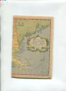 Vintage Travel Booklet 1926 WHERE TO STOP ALONG NEW ENGLAND MOTOR TRAILS - Picture 1 of 2