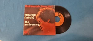 Disque 45 Tours Vinyle 7" Jimi Hendrix Story Vol 7 Waterfall - 1972 Fr Rock - Imagen 1 de 4