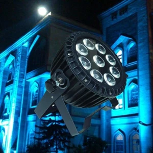 Luces de escenario LED par fiesta boda exterior 9*10W control DMX RGBW 4 en 1 par luz - Imagen 1 de 10