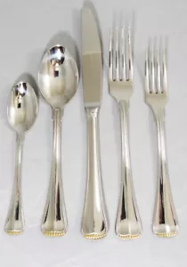 PRINZESSIN GOLD von Wirths 5-teiliges Platzset NEU NIE BENUTZT Made Germany 18/8 - Bild 1 von 16