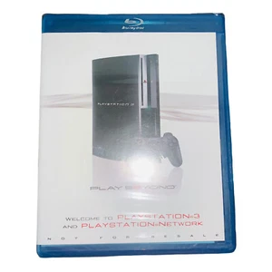 PS3 Play Beyond Blu-ray Disc Welcome to Playstation 3 & Playstation Network New - Picture 1 of 3