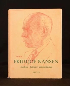1961 Fridtjof Nansen Explorer Scientist Humanitarian Per Vogt Illus - Imagen 1 de 10