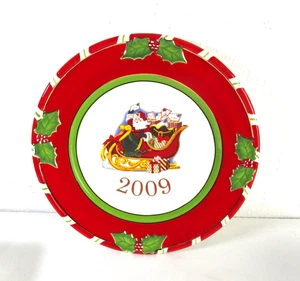Christopher Radko 2009 Letters To Santa Collector's Plate Ironstone New In Box  - Picture 1 of 8