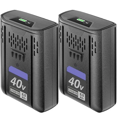 1-4 件装锂离子电池 适用于 Kobalt 40V Max 6.0Ah KB540C-06 KB245-06 KB240-06 键盘和桌面 — 第 1/4 张图片