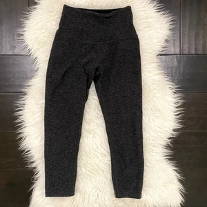 Beyond Yoga High Rise Legging Crop 20" Heathered Black Gray Women's Size Small - Picture 1 of 3