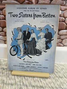 Album souvenir due sorelle di Boston canzoni 1946 libro - Foto 1 di 18