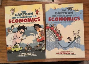 The Cartoon Introduction to Economics Volume One Microeconomics + Vol Two Macro - Picture 1 of 13