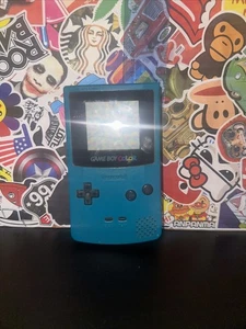Nintendo Game Boy Color Console Portatile Teal Funzionante - leggere descrizione - Foto 1 di 8