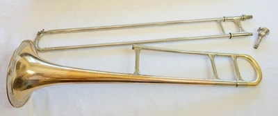 1947 Olds Los Angeles Super Trombone - Прямой Рог - Изображение 1 из 4