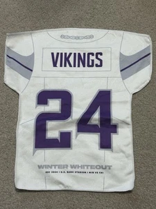 Asciugamano Minnesota Vikings Calcio Invernale Whiteout Dicembre 2014 Omaggio - Foto 1 di 2