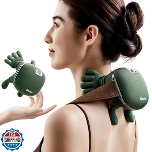 Siasoo Neck Massager 2025, with Heat Electric Shoulder and Cervical Massage f - Picture 1 of 5