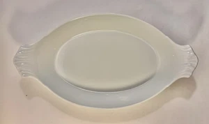 Single Apilco 15.75" Porcelain No. 14 Au Gratin Dish France Classic White - Picture 1 of 10