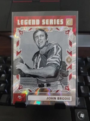 2025 Donruss 足球 - 传奇系列 - John Brodie #TLS-JBR — 第 1/2 张图片