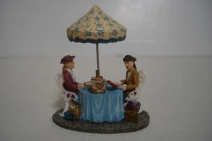 Thomas Kincade Hawthorne Village 2" Nanette & Friend at Tea 2000 #79985-A Metal - Imagen 1 de 20