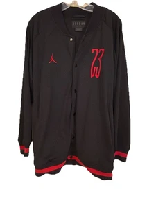 Nike x Air Jordan Ropa Deportiva Last Shot Chaqueta Bomber Retro XIV • Malla • XXL ✅ - Imagen 1 de 15