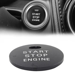 Engine Start Push Button Cover Trim For Mazda 3 Axela 6 Atenza CX-5 Black - Foto 1 di 10