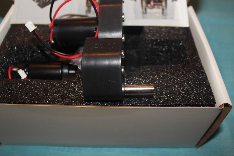 Torro/Taigen  1:16 - 7:1 Getriebe aus CNC gefrästem Stahl 55mm Achsen neu in OVP - Bild 1 von 3