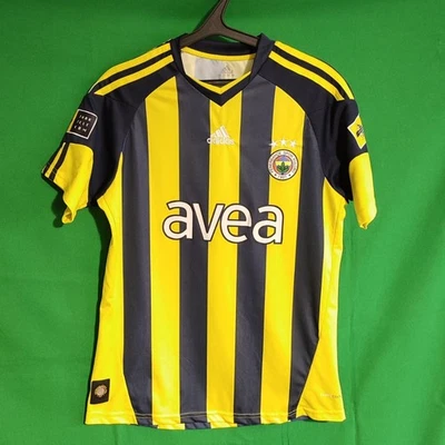 Camiseta deportiva de fútbol FC Fenerbahce Adidas Climacool Turkiye talla XL (L) Foto 1 de 4