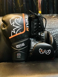 Rival RS1 Genuine Leather Boxing Gloves Ergo Lace Track System, Sparring Gloves. - Picture 1 of 21