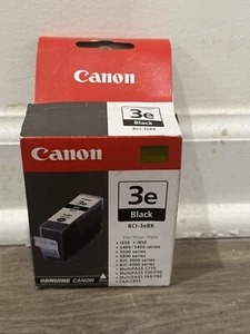  Canon OEM BCI-3eBK schwarze Tinte ORIGINAL NEU - Bild 1 von 5