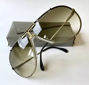 Gafas de sol vintage CAZAL 901 diseño deportivo col 56 oro mate TARGA W.Alemania 902 - Imagen 1 de 14