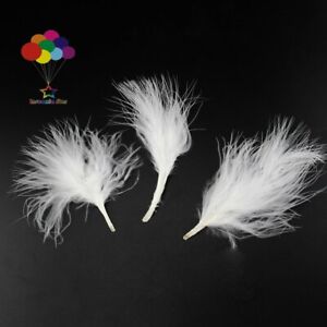16 Color 8-12 Cm Natural Turkey Marabou Feathers For Wedding Dress DIY Crafts