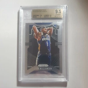 2019-20 Panini Prizm Zion Williamson TRUE BGS 9.5 PSA 10 HOT!! - Picture 1 of 2