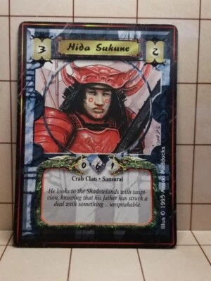 L5R CCG PRE IMPERIAL Hida Sukune NM/Unplayed RARE PROMO AEG Five Rings *OP* - Image 1 of 2