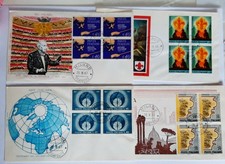 Fdc buste primo giorno italia lotto 10 di 4 buste 1966 1967 1968