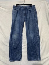 Citizens of Humanity Sid Straight Leg Mens Jeans Faded Dark Wash Size 32