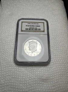1996 S Kennedy Half Dollar PF 69 ULTRA CAMEO NGC Certified - Picture 1 of 4