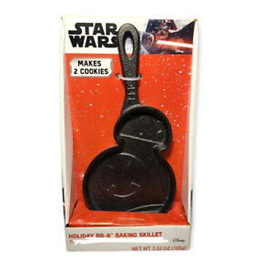 Star Wars Holiday BB-8 Baking Skillet only  Cast Iron  New